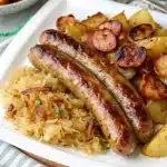 20 sauerkraut bratwurst and bacon onion potatoes 1