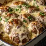 3 amish hamburger steak bake 1