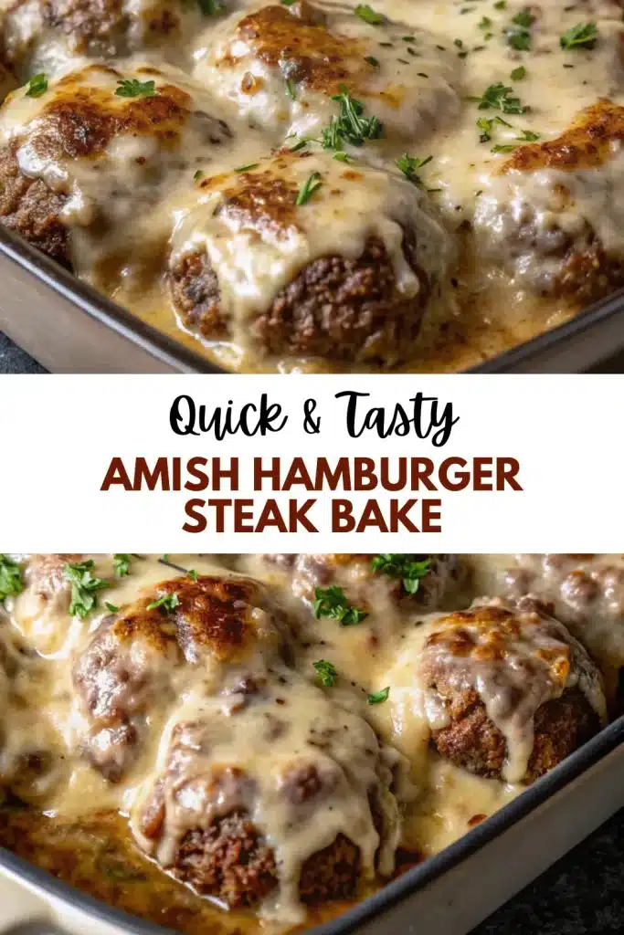 3 amish hamburger steak bake 2