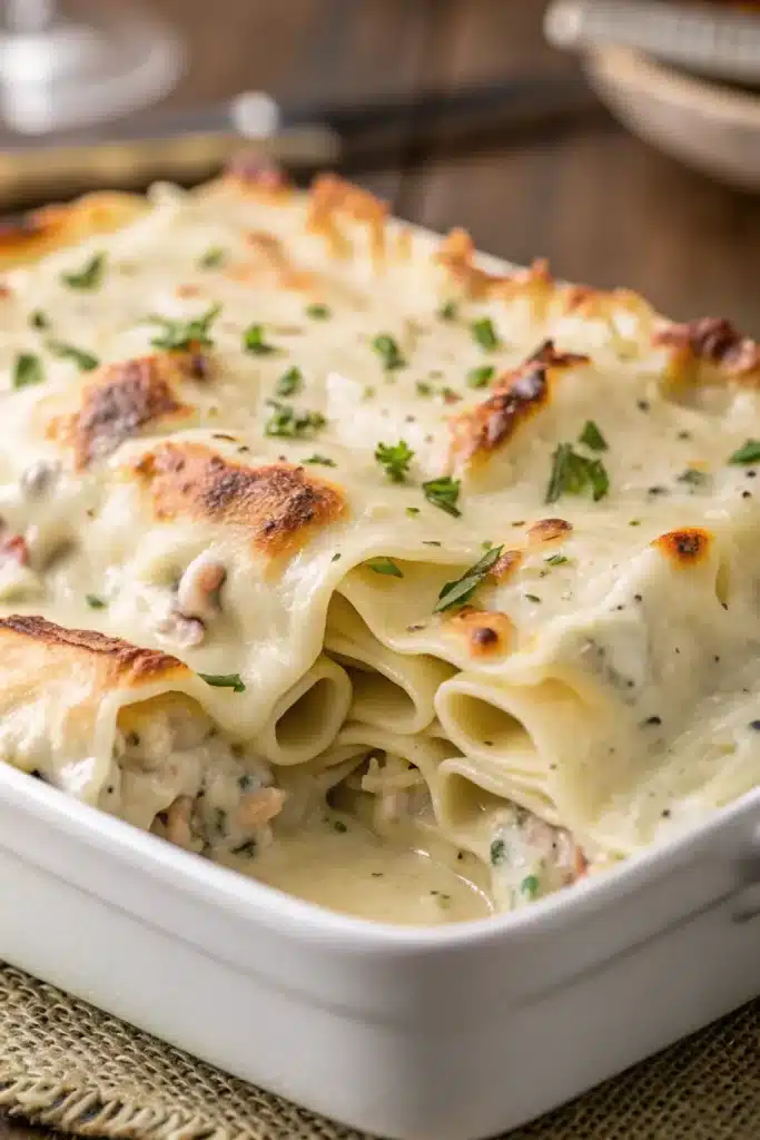 3 chicken alfredo lasagna 1