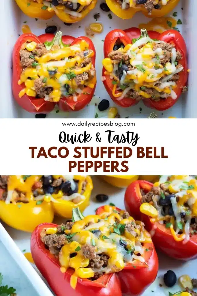 3 taco stuffed bell peppers 3