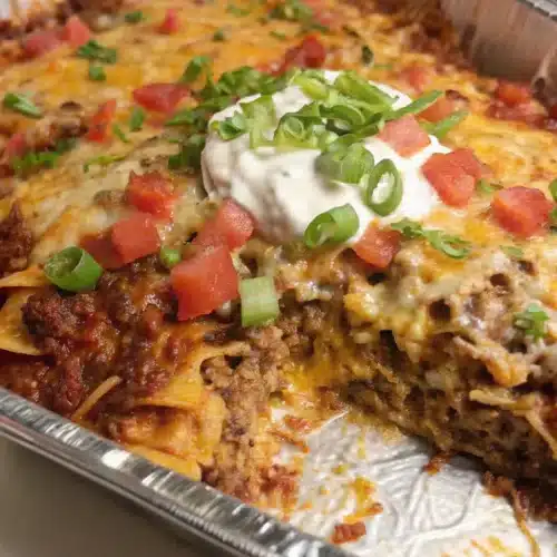 3 walking taco casserole