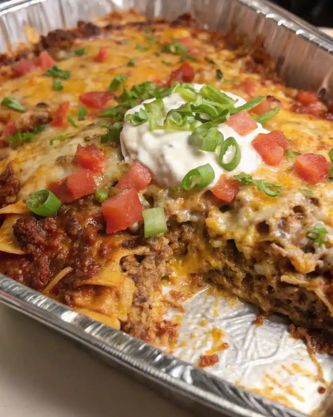 3 walking taco casserole