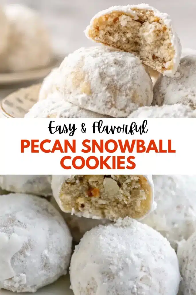 4 buttery pecan snowball cookies 2