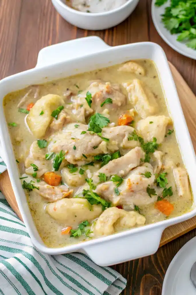 4 crock pot chicken and dumplings 1