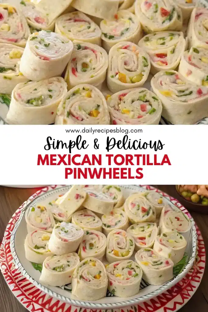 5 mexican tortilla pinwheels 1