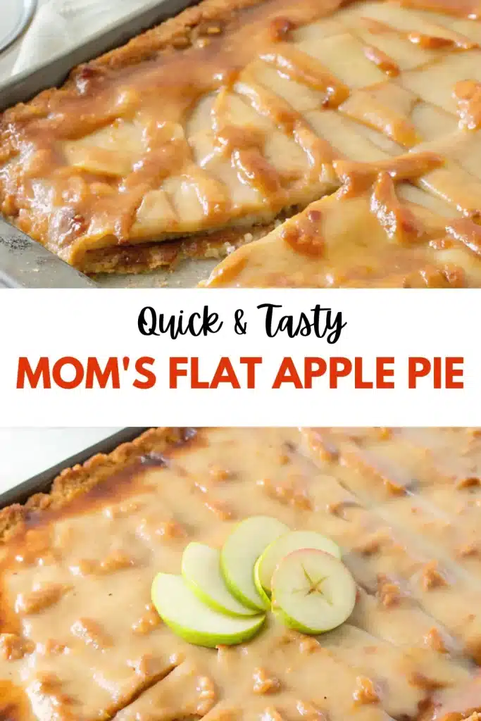 5 moms flat apple pie pin