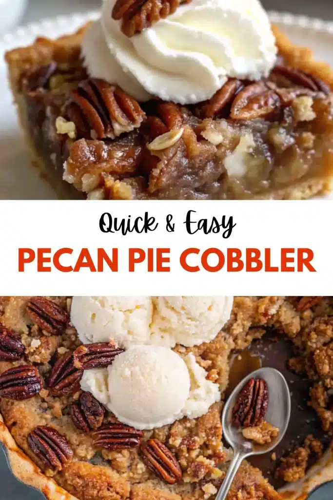 5 pecan pie cobbler 2