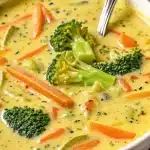 6 crockpot potato broccoli cheddar soup 1