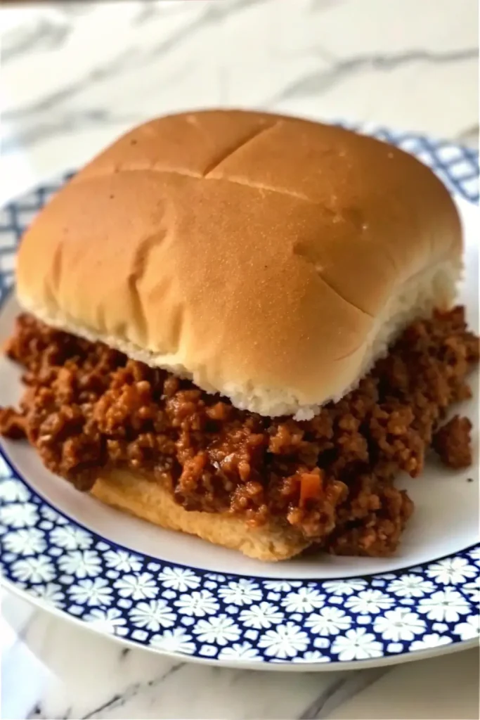 6 homemade sloppy joe 4