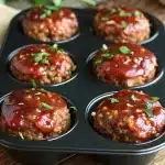 6 mini meatloaf muffins 1