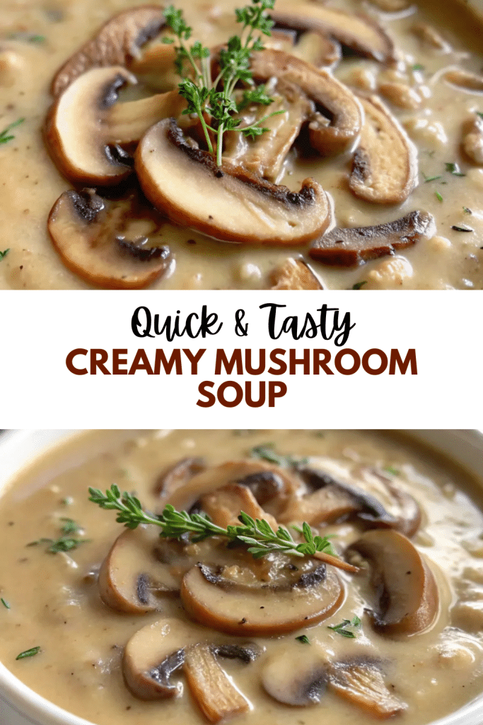 7 creamy mushroom soup 2