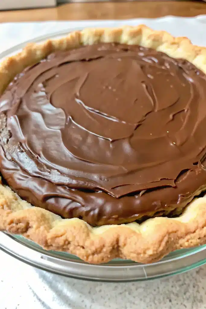 7 old fashioned chocolate pie 1