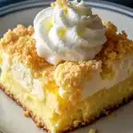 8 lemon cream cheese dump cake 1