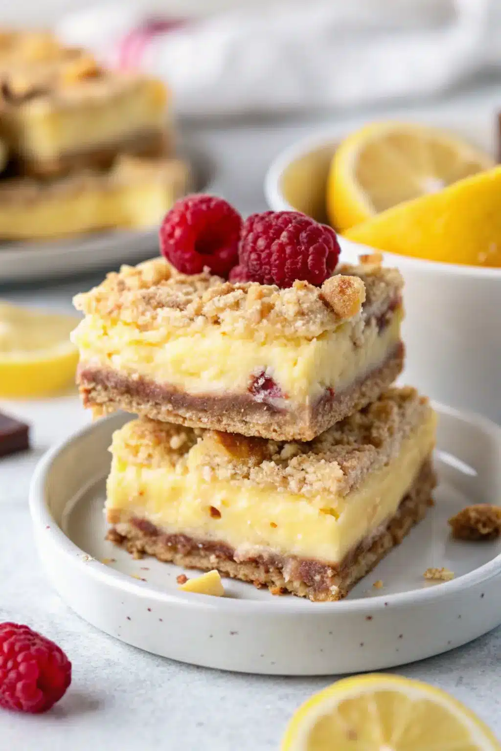 8 lemon crumb bars 1