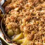 8 old fashioned apple crisp 1