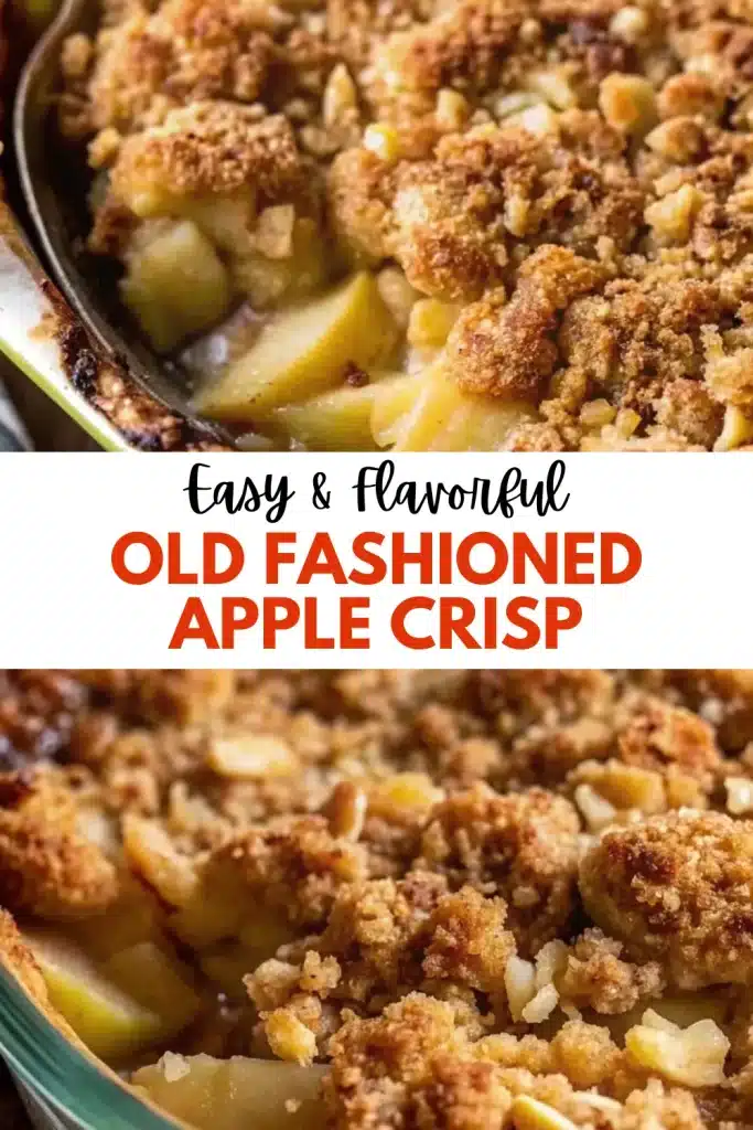 8 old fashioned apple crisp 2