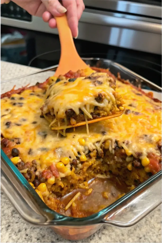 8 throw together mexican casserole 2