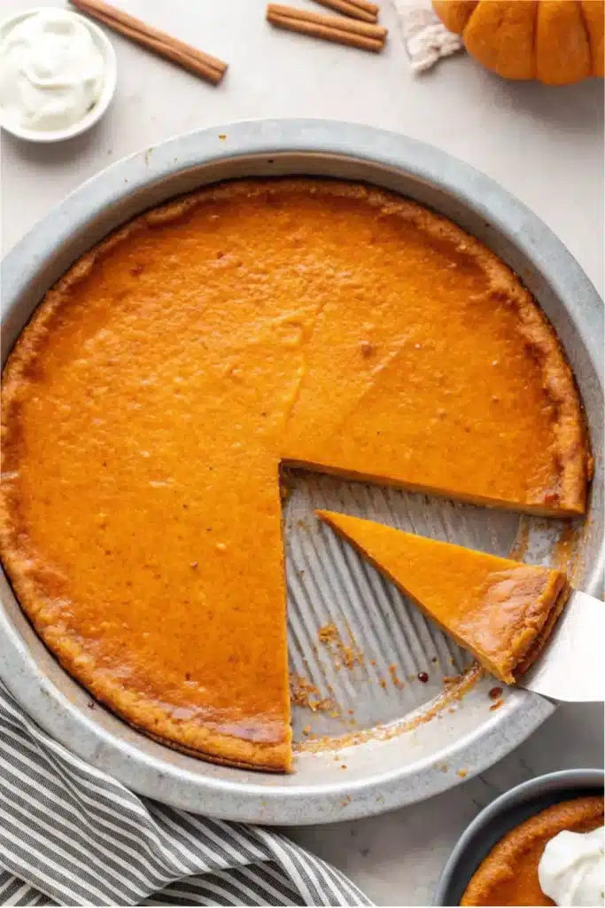 9 crustless pumpkin pie 1