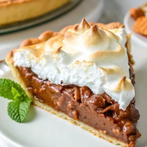 9 grandmas chocolate cream pie