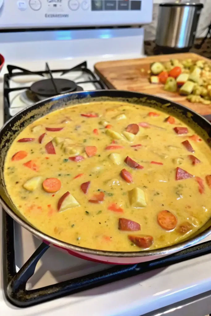 9 potato kielbasa soup 3