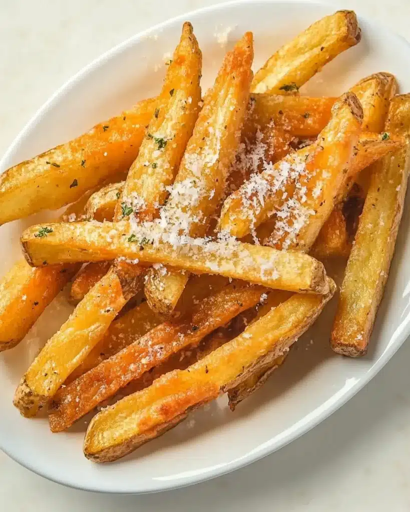 air fryer parmesan rosemary and black pepper fre