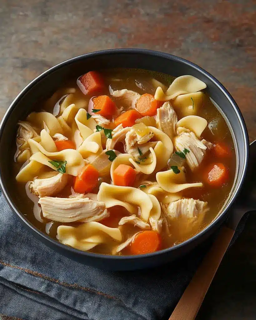 chef johns homemade chicken noodle soup