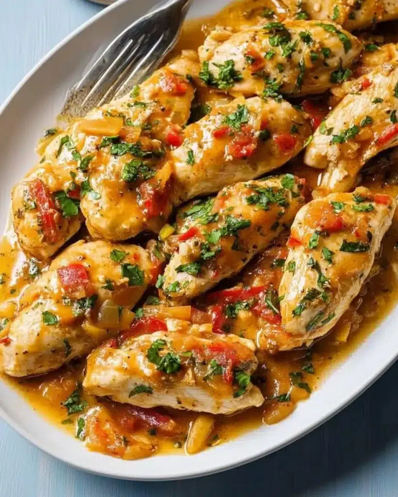 chicken scampi