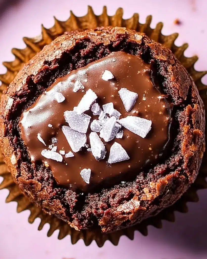 chocolate ganache filled brownies