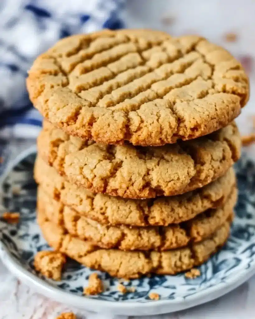 gigantic peanut butter cookies