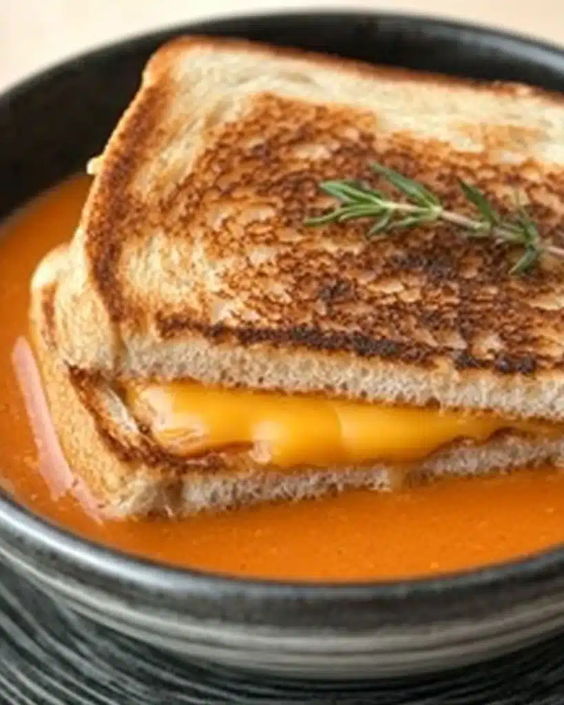 grilled cheese and tomato soup