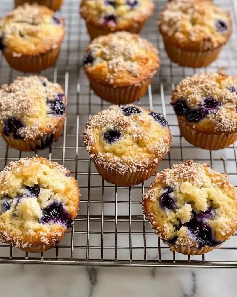 mackinac lemon blueberry muffins