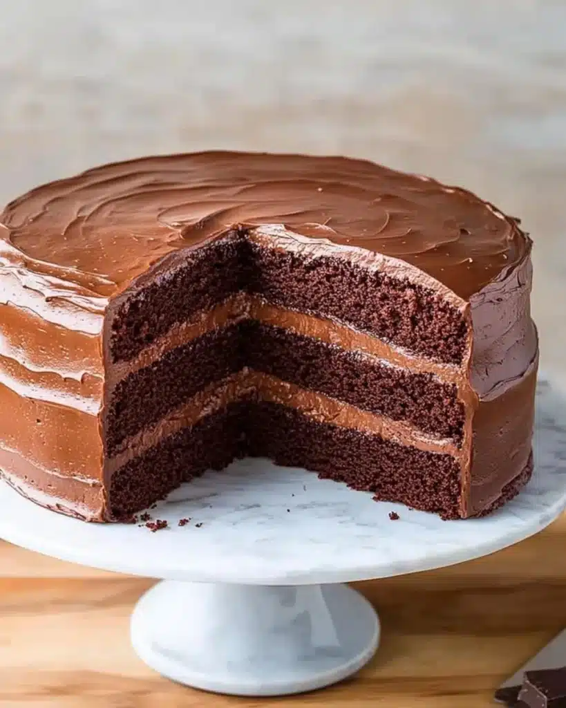 old fashioned chocolate layer cake