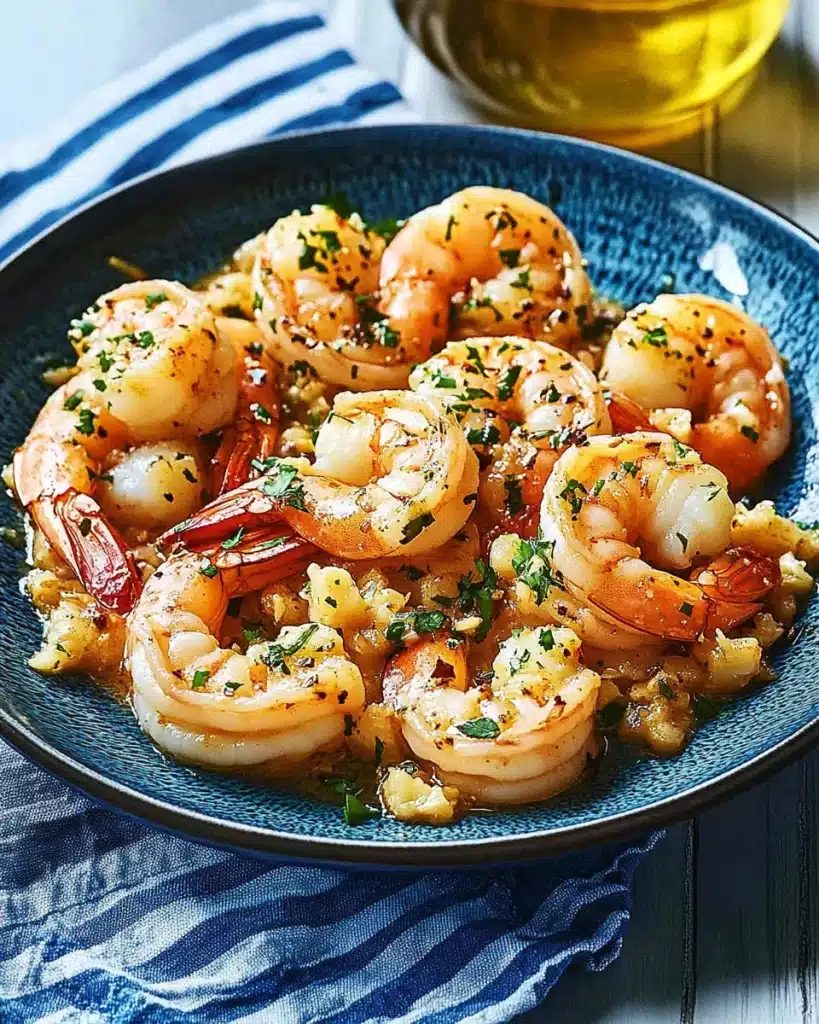 simple garlic shrimp