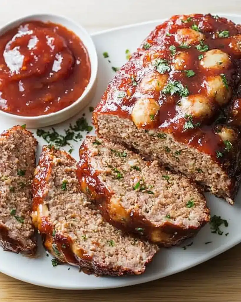 turkey meatloaf with ketchup brown sugar glaze