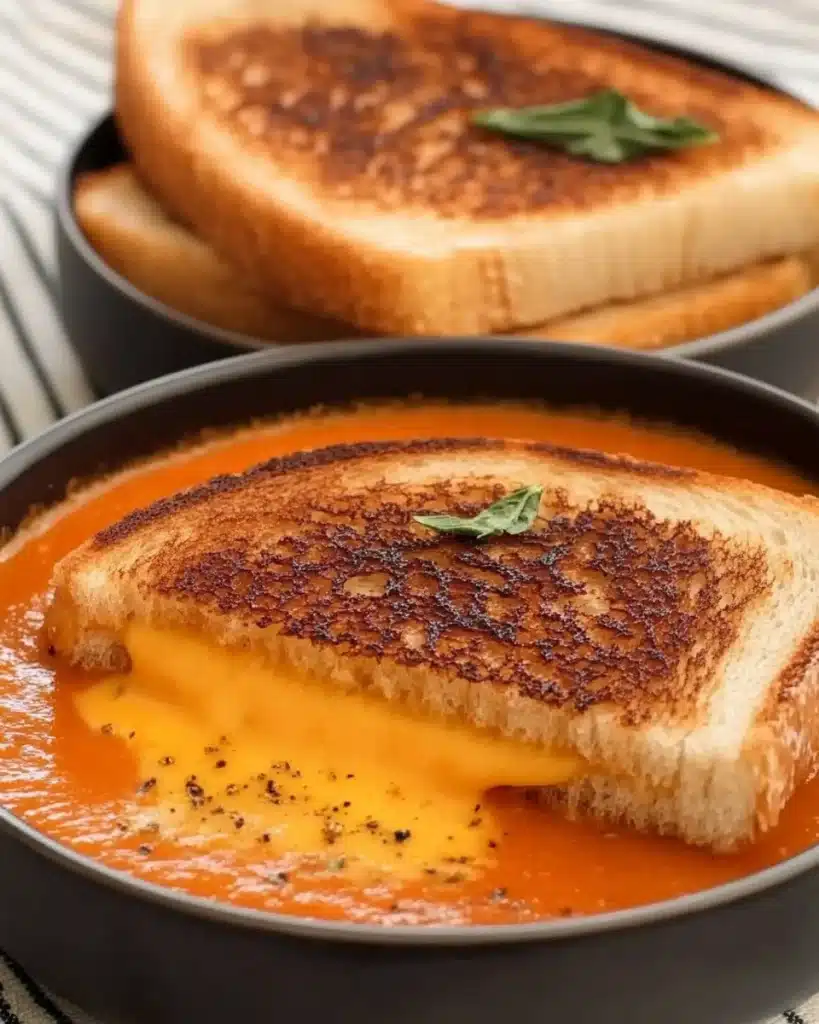 grilled cheese and tomato soup