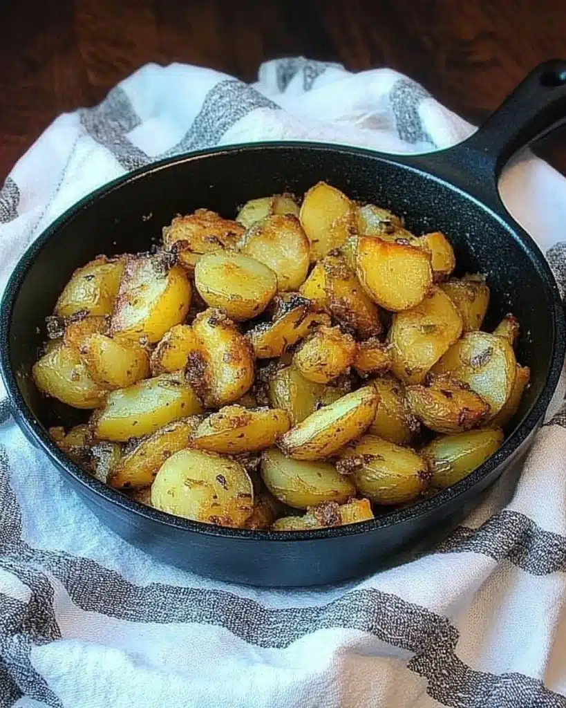 moms fried potatoes and onions 1