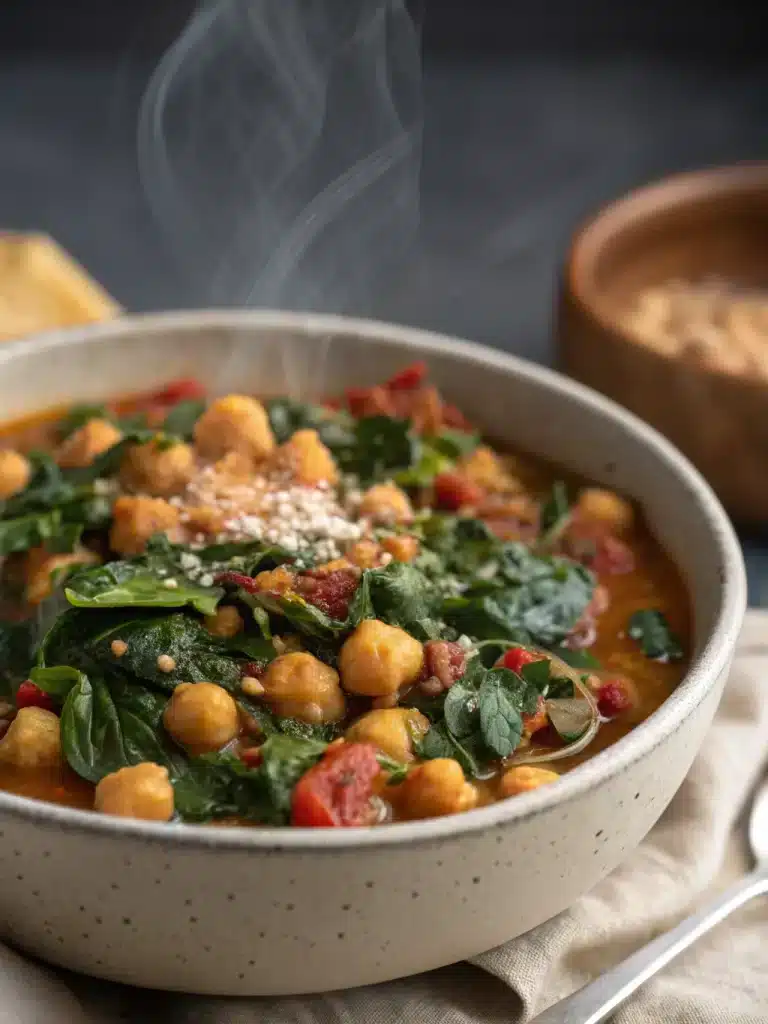 Chickpea & Spinach Stew