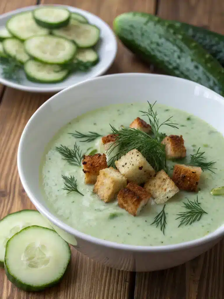 Chilled Cucumber Soup