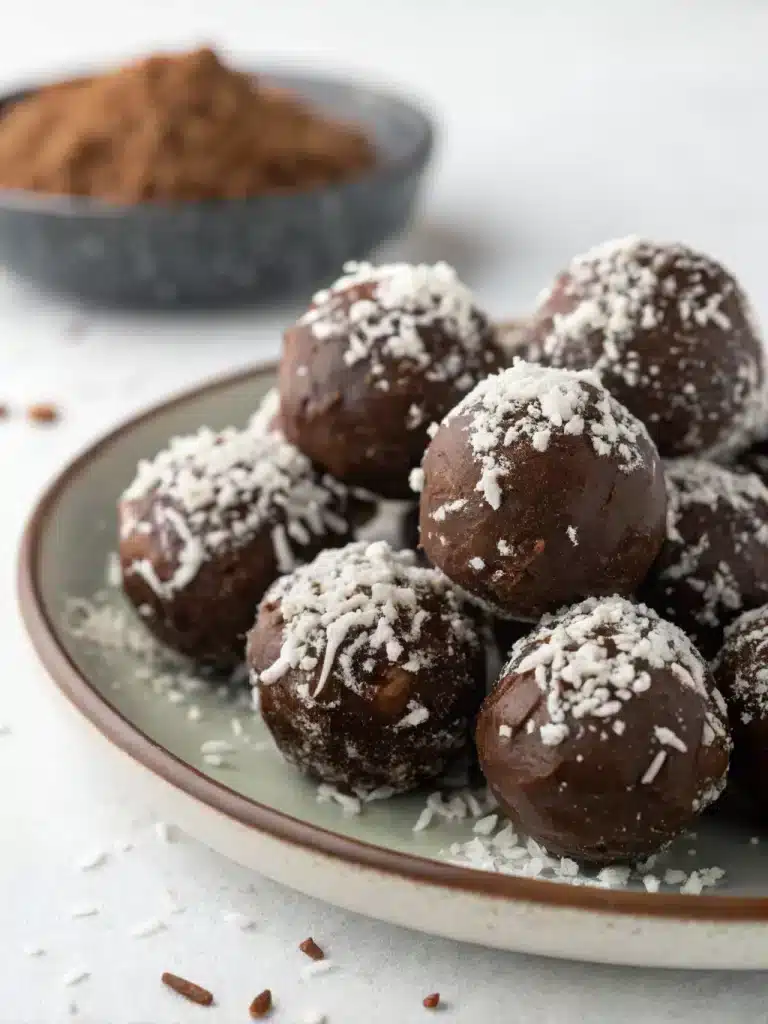 Chocolate Coconut Balls