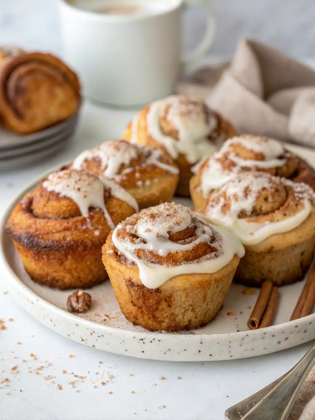 Cinnamon Roll Muffins