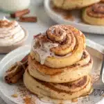 Cinnamon Roll Pancakes