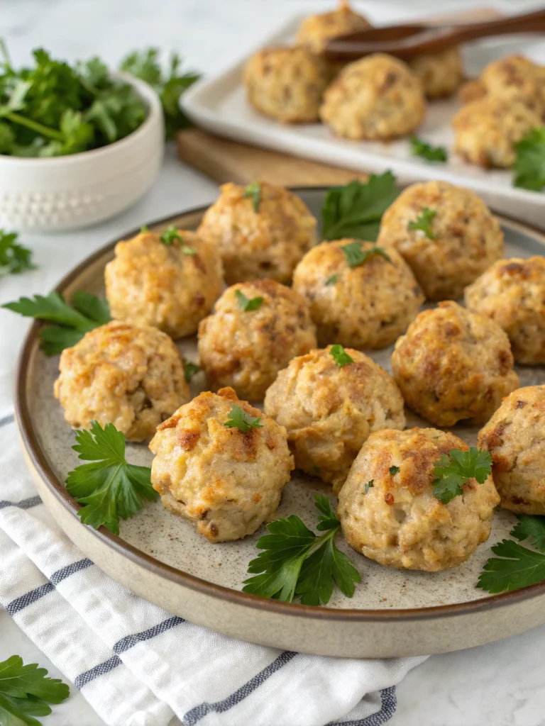 Cream Cheese Sausage Balls