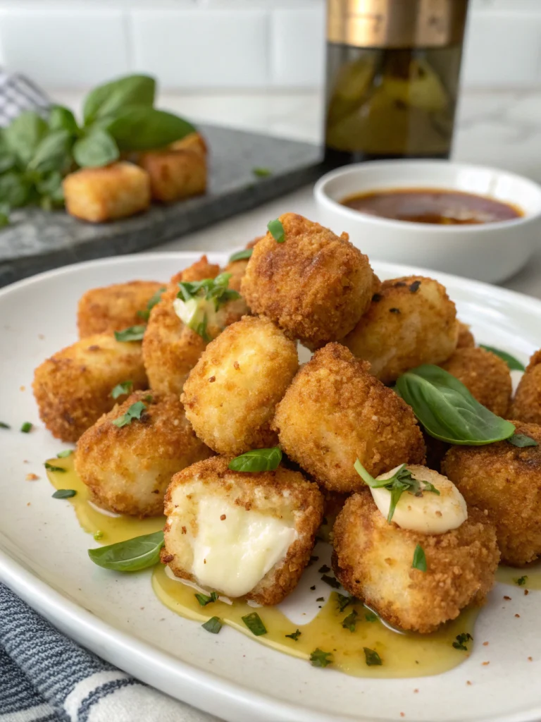 Crispy Mozzarella Bites