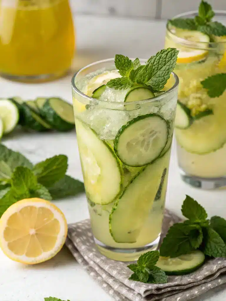 Cucumber Mint Lemonade