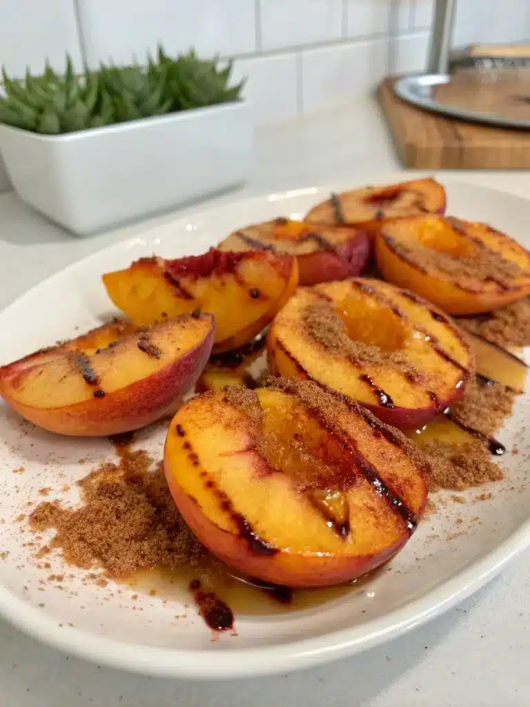 Grilled Peaches