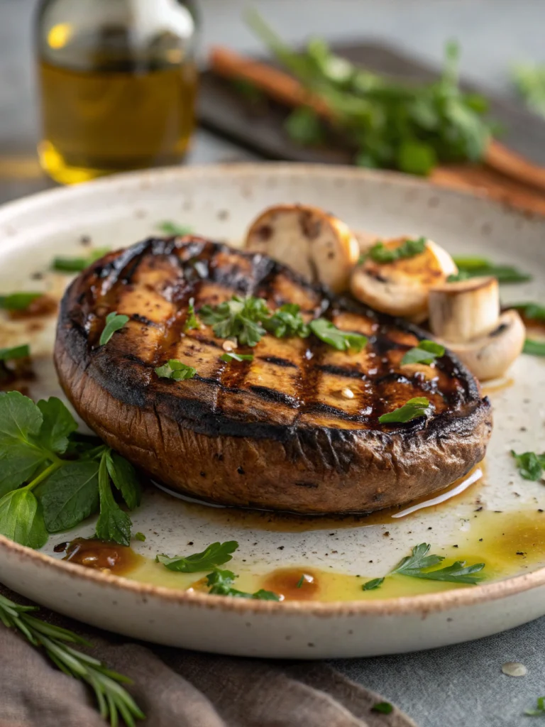 Grilled Portobello Mushroom Mains