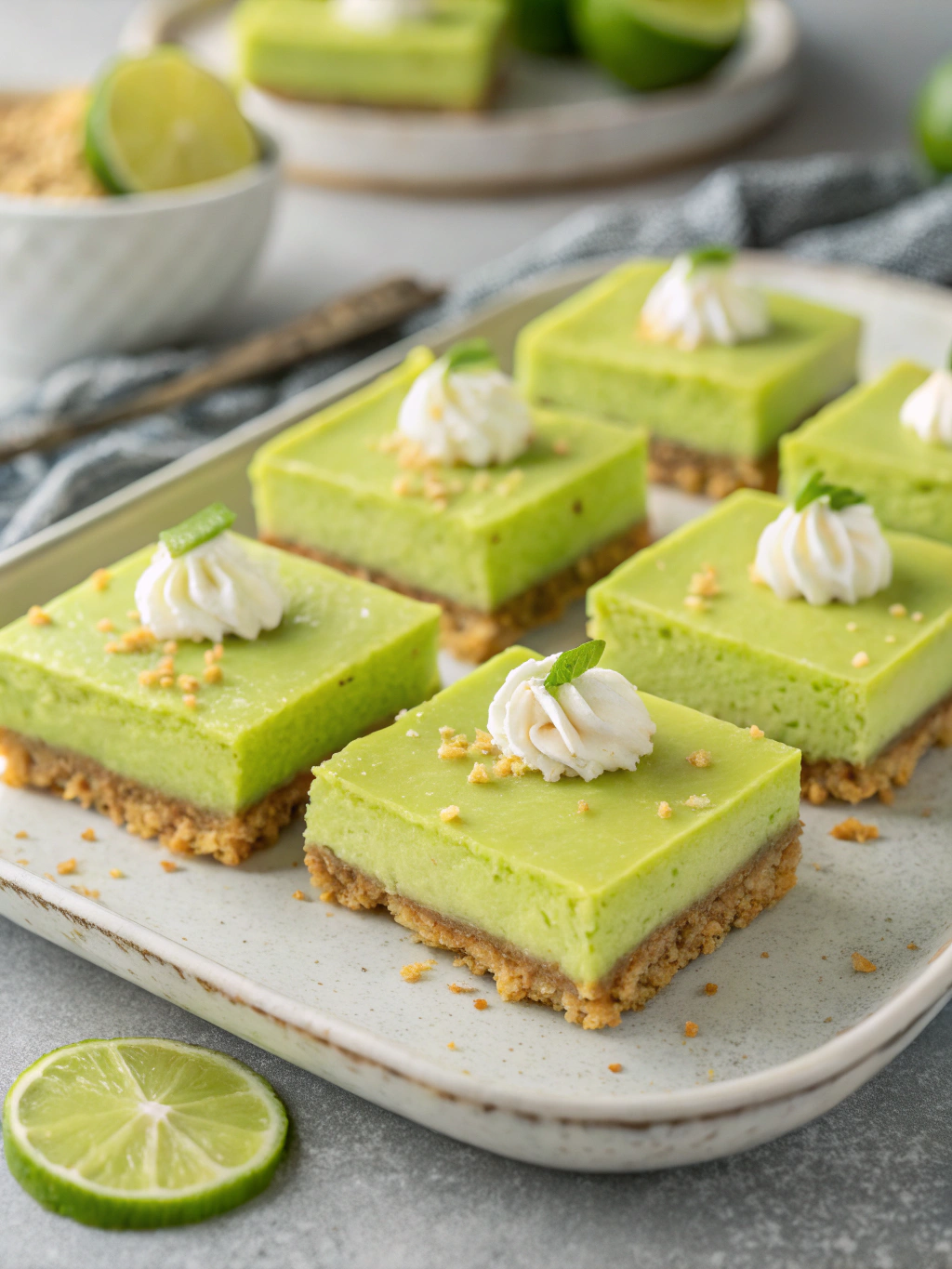 Key Lime Pie Bars