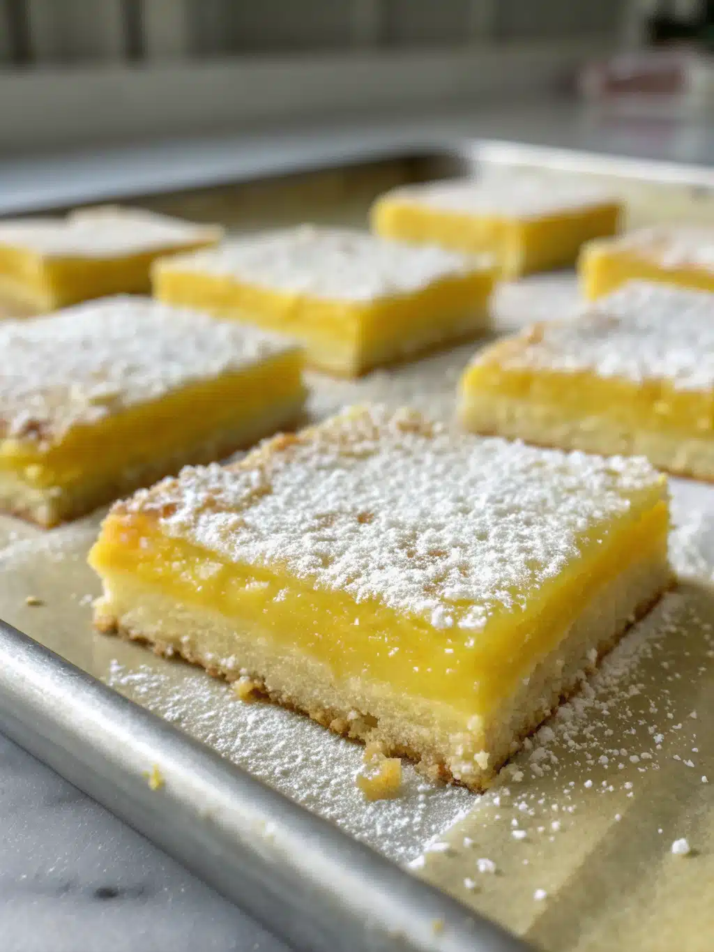 Finished Lemon Bars