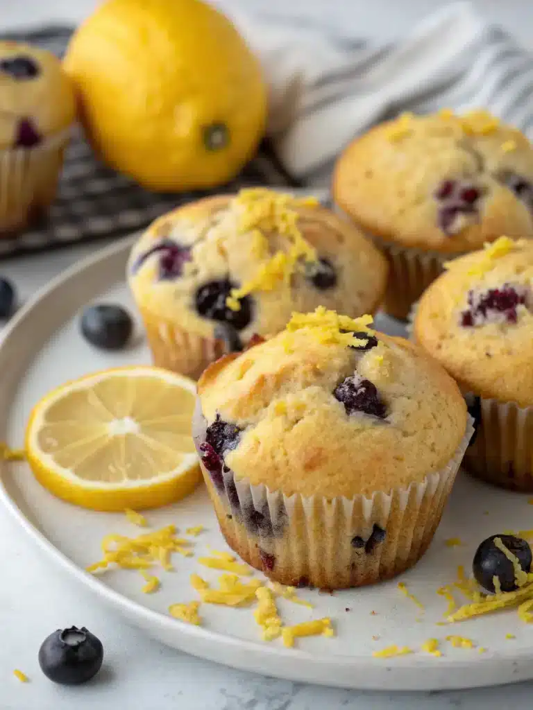Lemon Blueberry Muffins